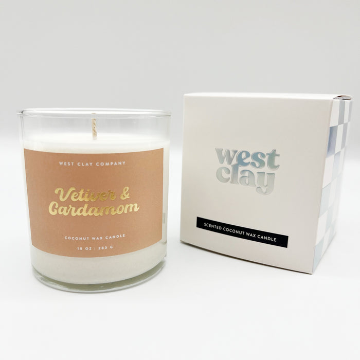 Vetiver & Cardamom Candle 10oz