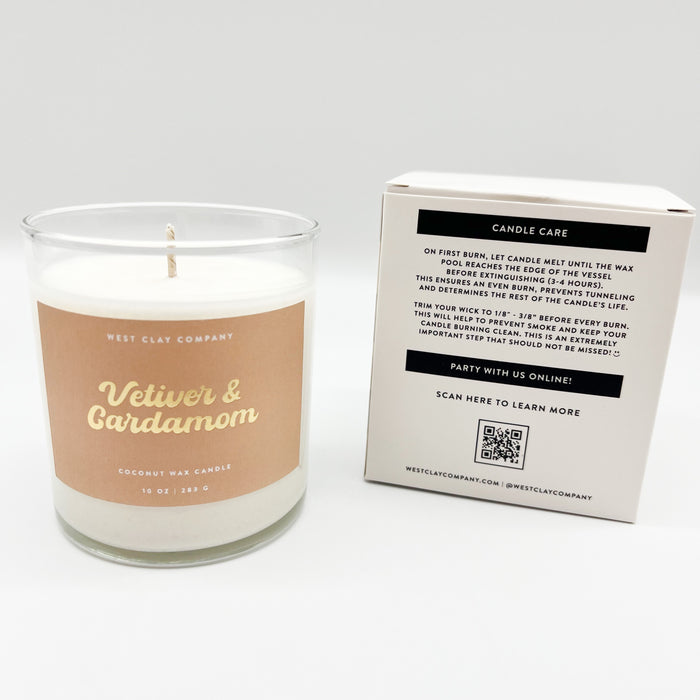 Vetiver & Cardamom Candle 10oz