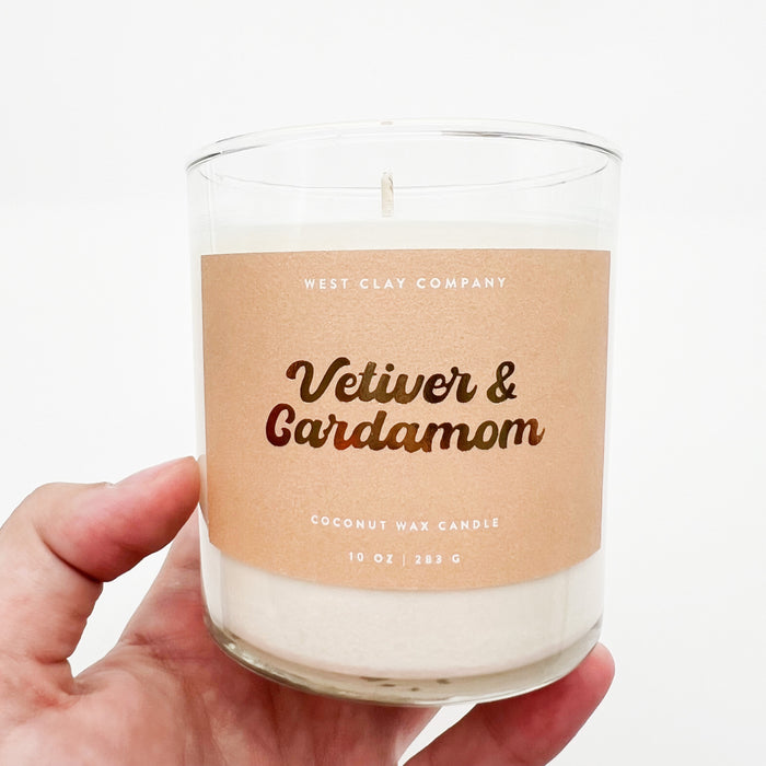 Vetiver & Cardamom Candle 10oz