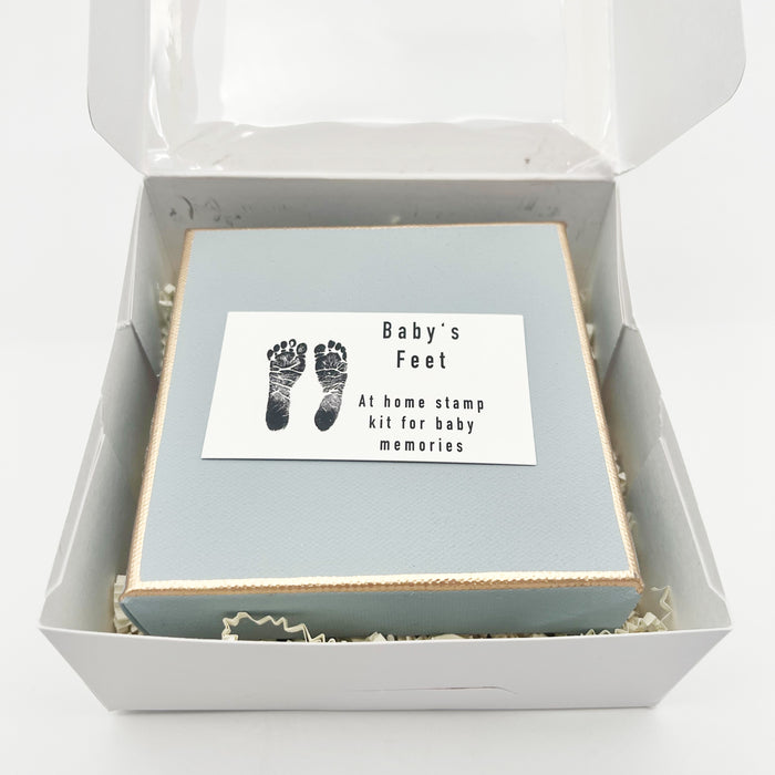 Baby Feet Stamp Kit: Blue