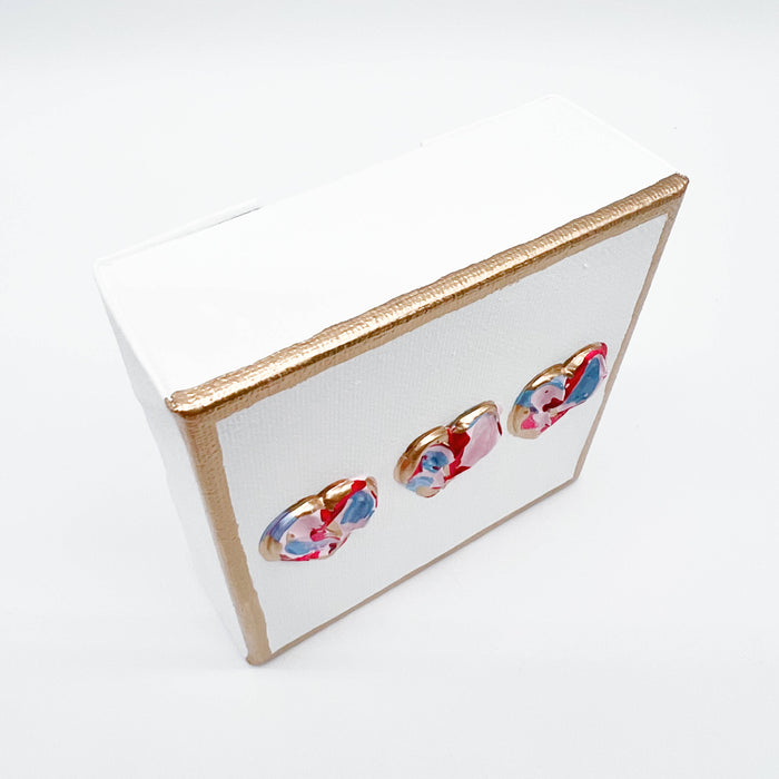 Painted Canvas: Hearts