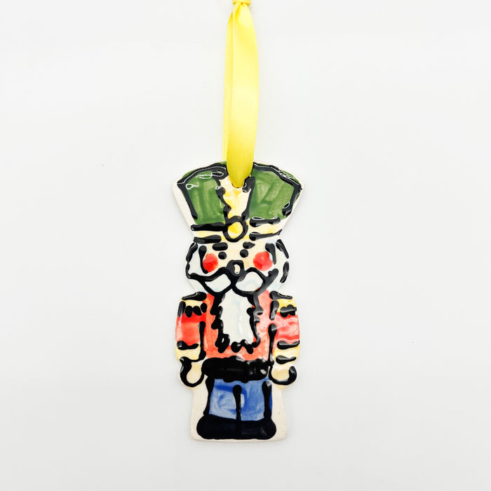 Ceramic Ornament: Nutcracker