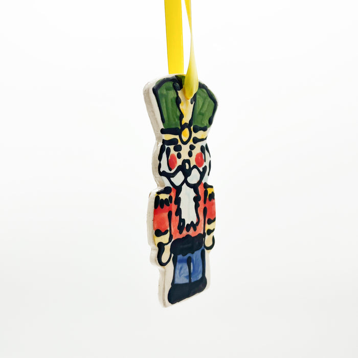 Ceramic Ornament: Nutcracker