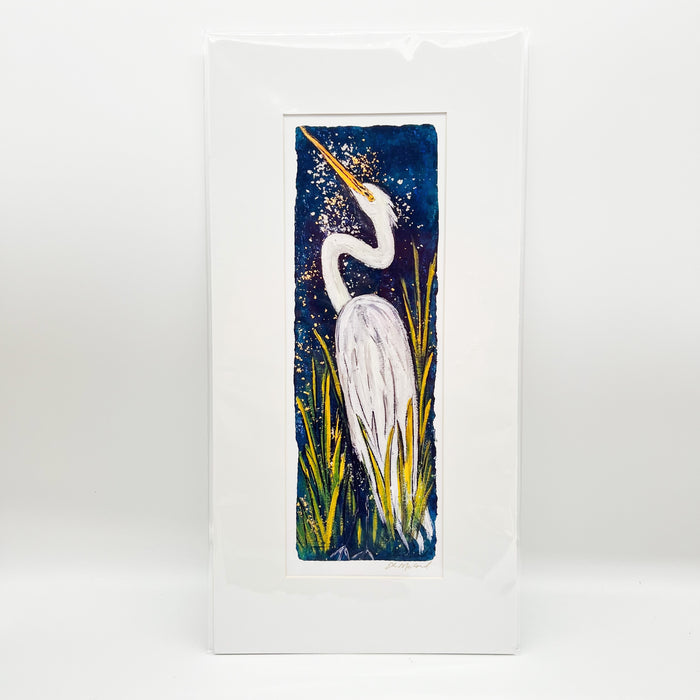 Mystic Crane Print | 10"x20"