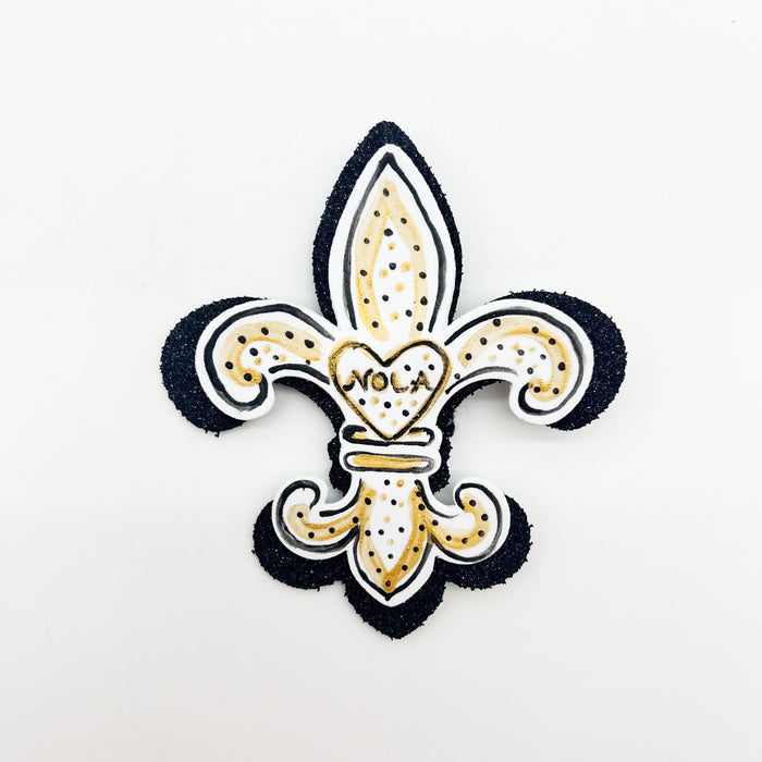 Fleur De Lis Hair Clip