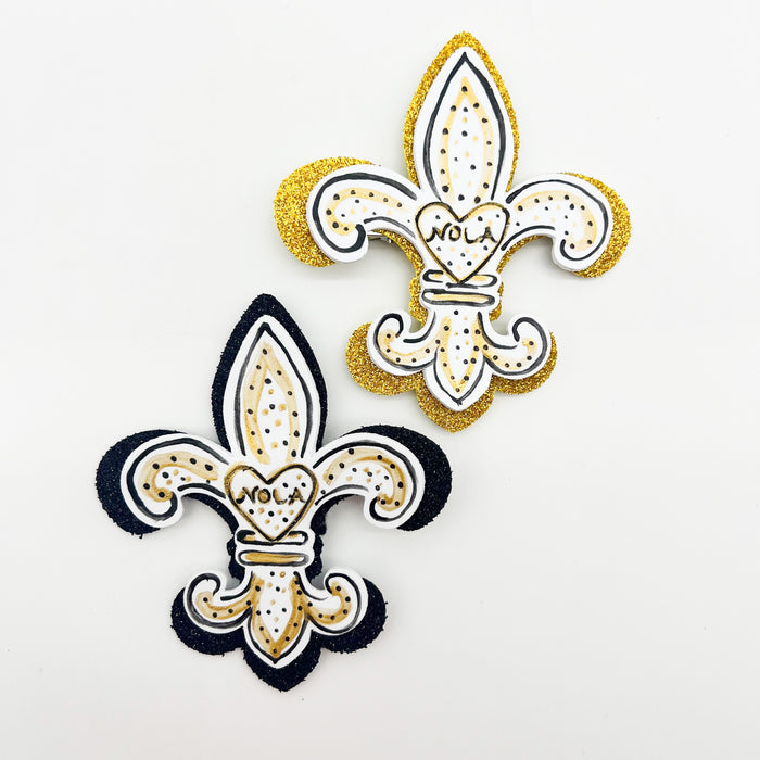 Fleur De Lis Hair Clip