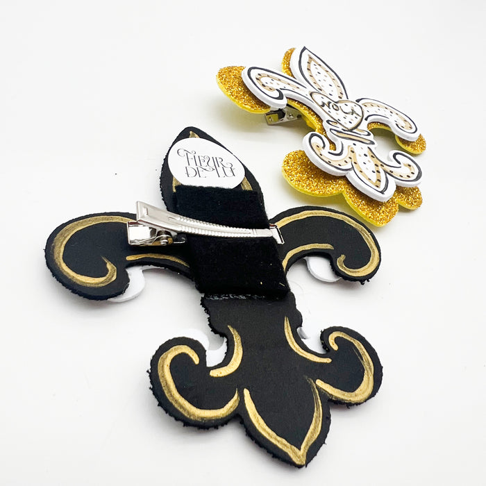 Fleur De Lis Hair Clip