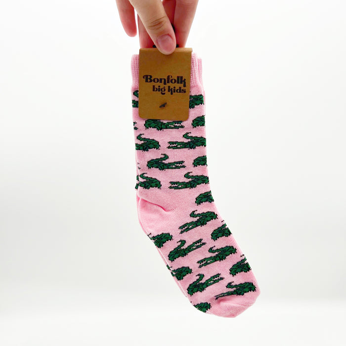 Bonfolk Big Kids Socks - Gator