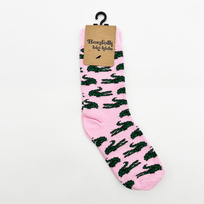 Bonfolk Big Kids Socks - Gator