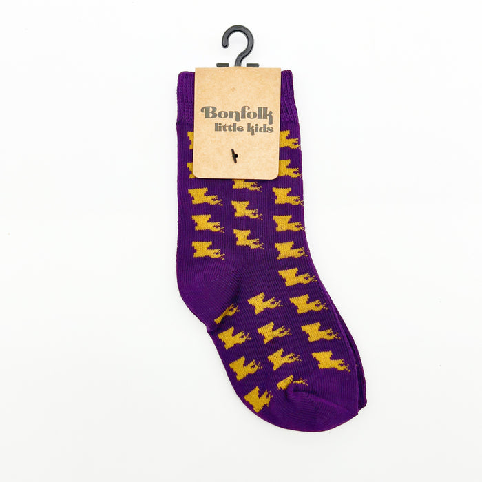 Bonfolk Little Kids Socks - Louisiana