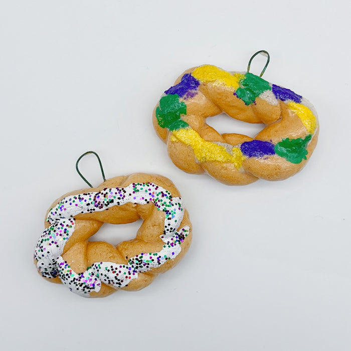 Ornament: Frosted King Cake