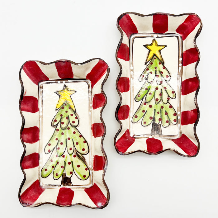 Christmas Tree Small Platter