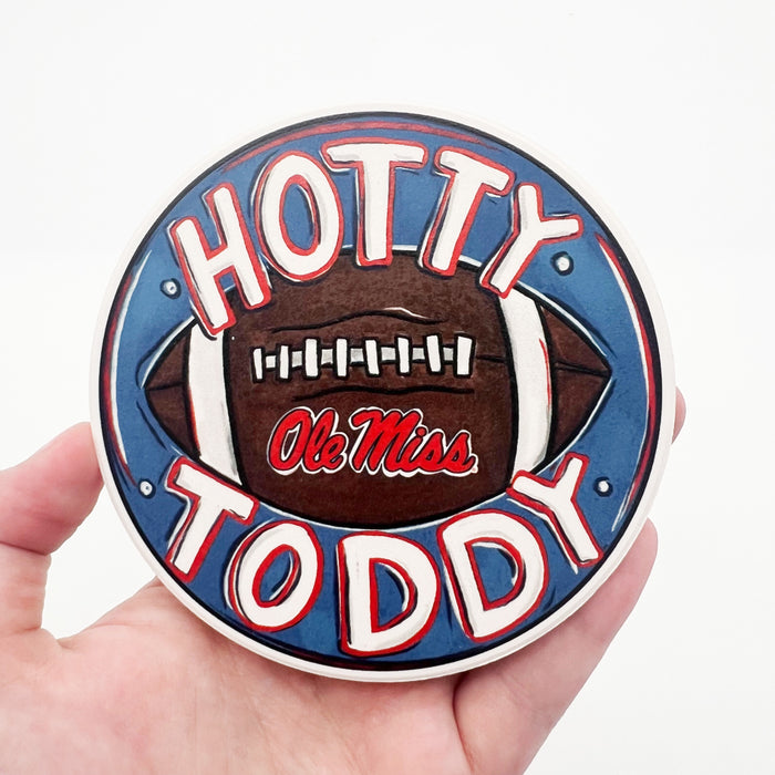 Mississippi State University hotty toddy ole miss football helmet home decor alumni door hanger holiday gift ideas coaster