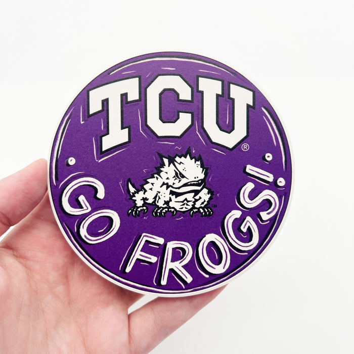 Texas Christian University Coaster *ONLINE EXCLUSIVE*