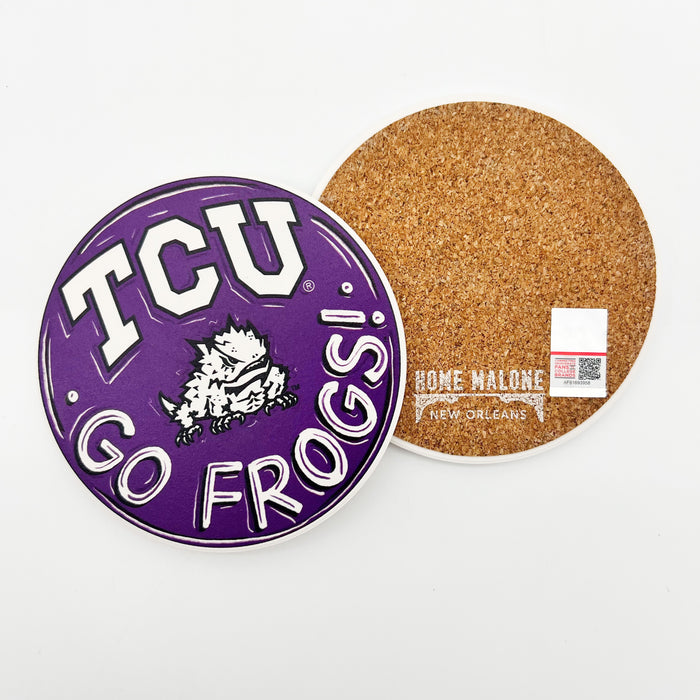 Texas Christian University Coaster *ONLINE EXCLUSIVE*