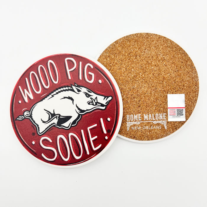 Arkansas Razorbacks Coaster *ONLINE EXCLUSIVE*