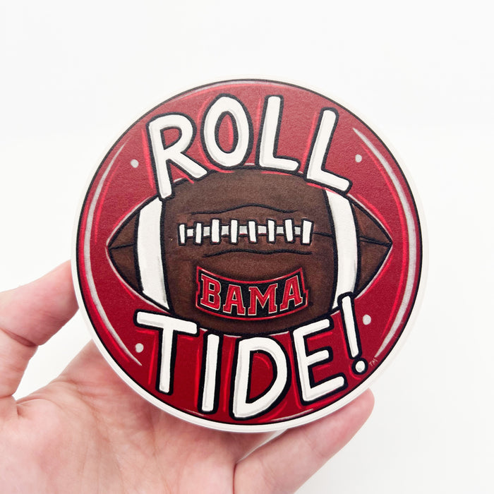 Alabama Roll Tide Coaster *ONLINE EXCLUSIVE*