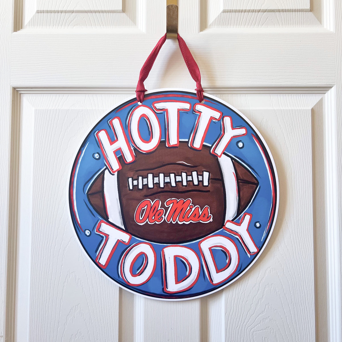 Mississippi State Hotty Toddy Door Hanger *ONLINE EXCLUSIVE