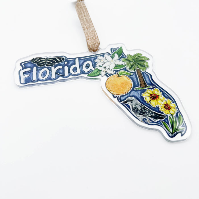 Acrylic Florida State Favorites Ornament - ONLINE EXCLUSIVE