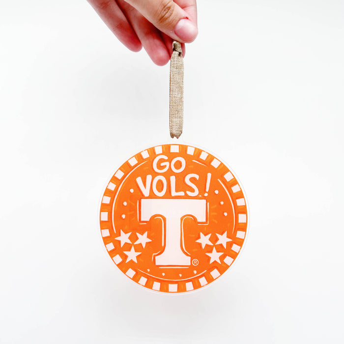Tennessee Volunteers Acrylic Ornament - ONLINE EXCLUSIVE