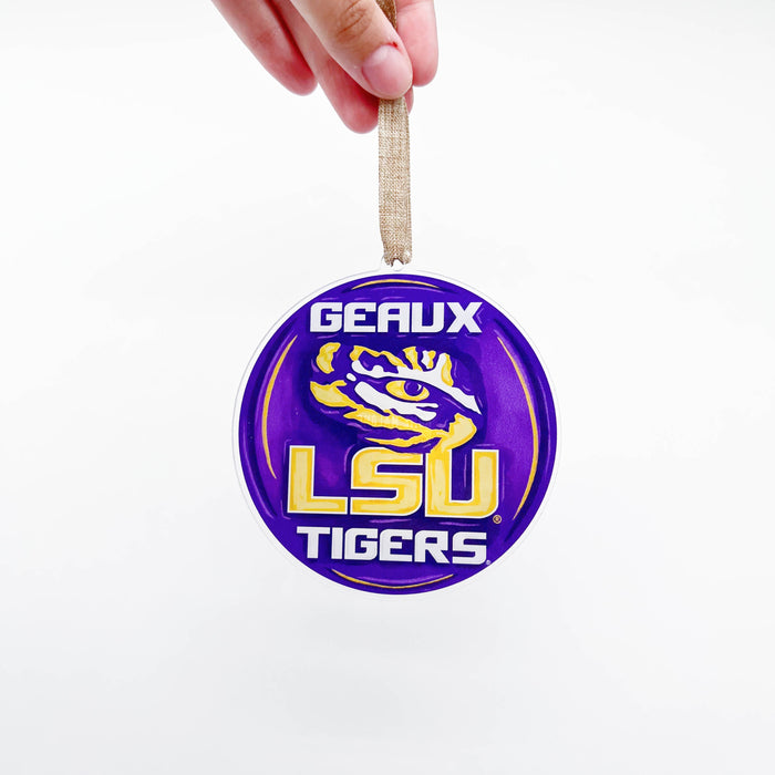 Louisiana State University Acrylic Ornament