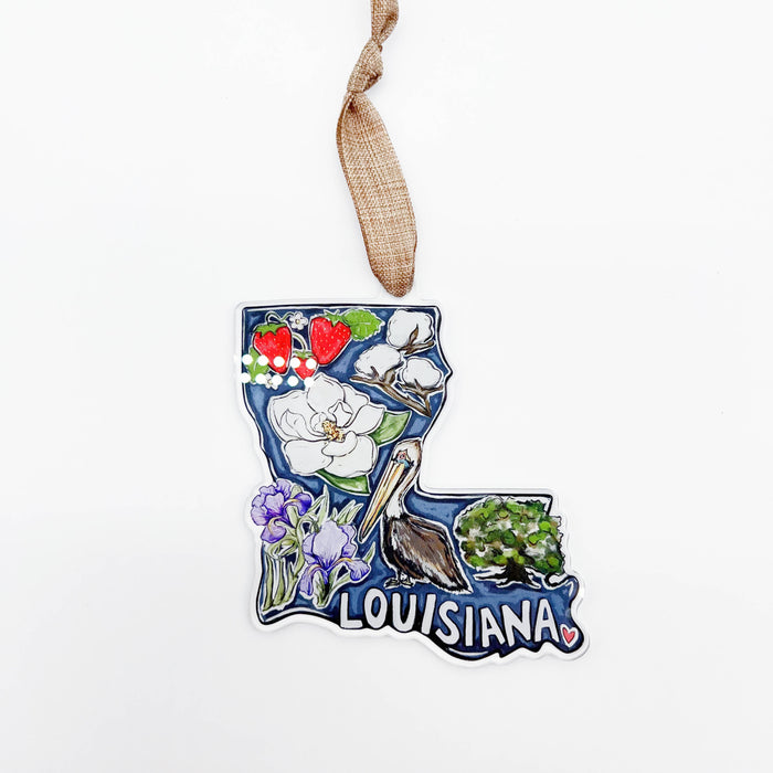 Louisiana State Favorites Acrylic Ornament