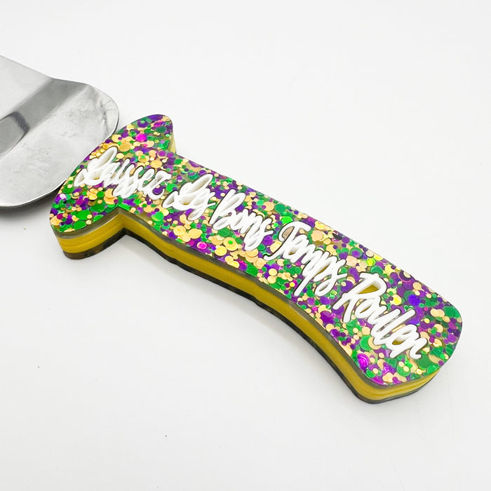 Laissez Les Bons Temps Roulez King Cake Knife