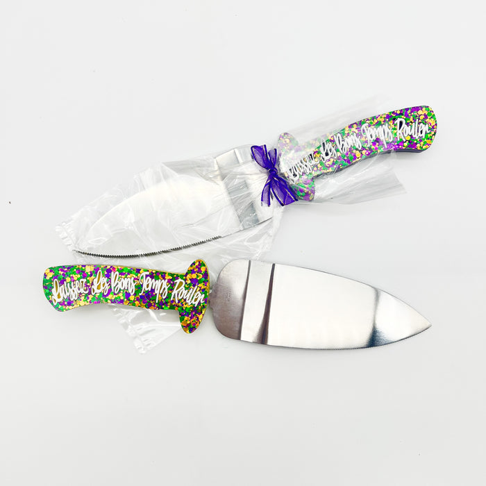 Laissez Les Bons Temps Roulez King Cake Knife