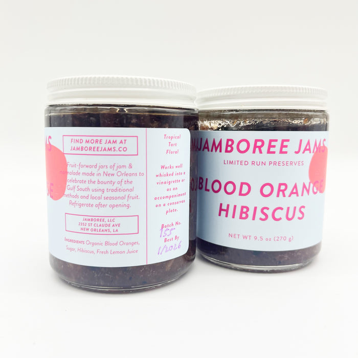 Blood Orange & Hibiscus Jam