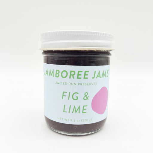 Jamboree Jams Fig and Lime Locally Made in New Orleans Sweet Jelly Small Batch