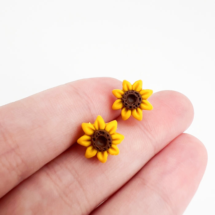 Sunflower Stud Earrings