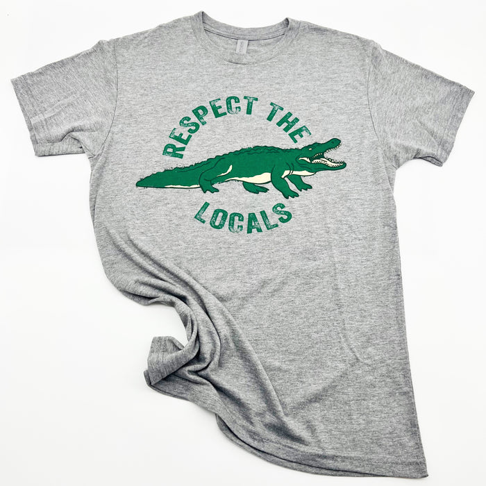 Respect The Locals Adult T-Shirt