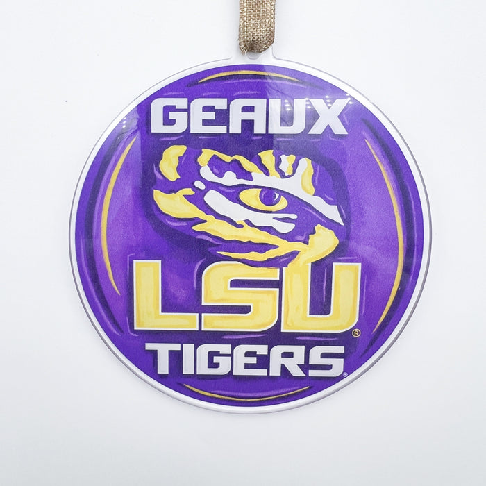 Louisiana State University Acrylic Ornament