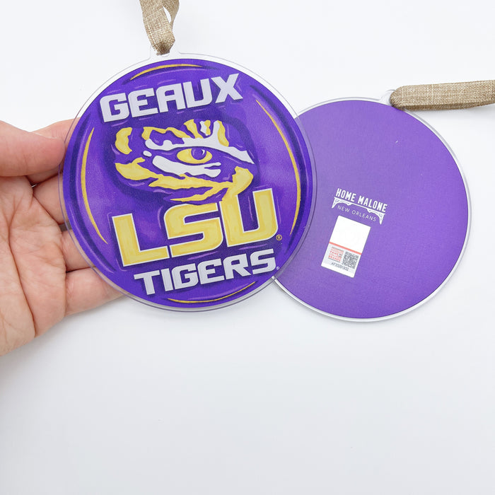 Louisiana State University Acrylic Ornament