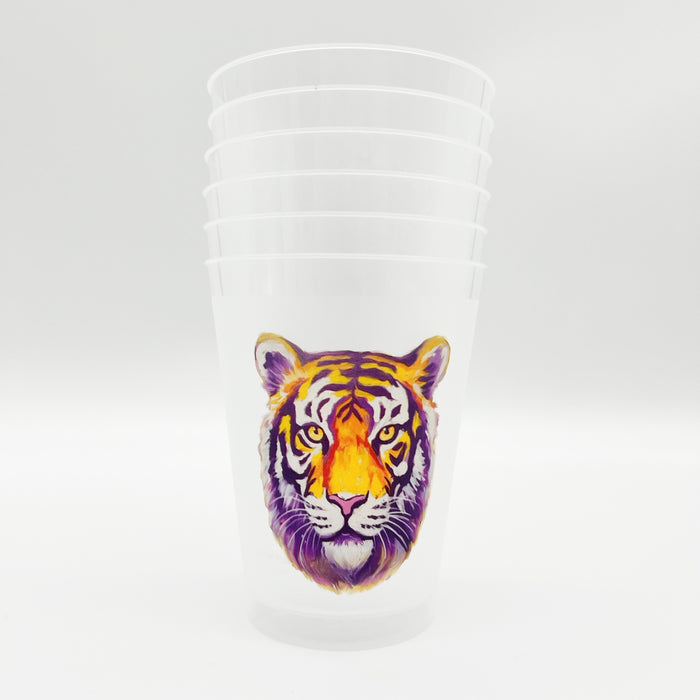Tiger Head Party Cup Set