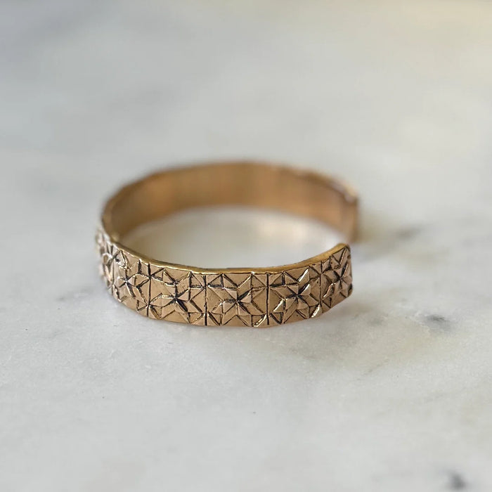 Mimosa Cuff - Quilt Square