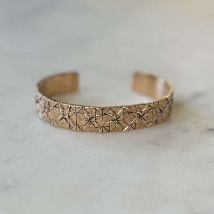 Mimosa Cuff - Quilt Square