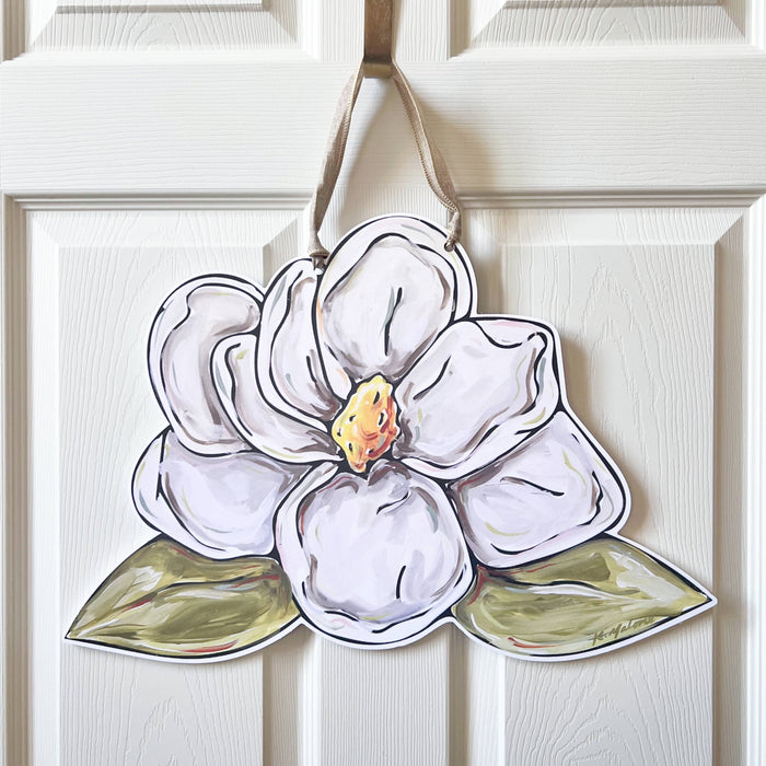 plant door hanger Magnolia Door Hanger