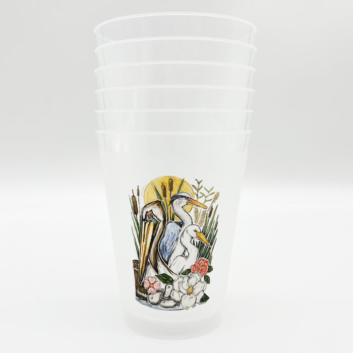 Southern Marshland Party Cup Set