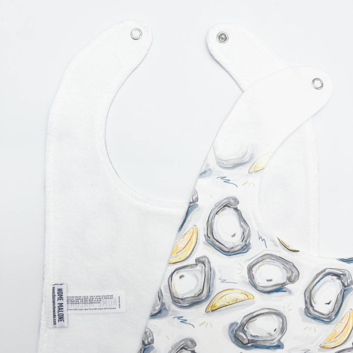 Oysters Baby Bib