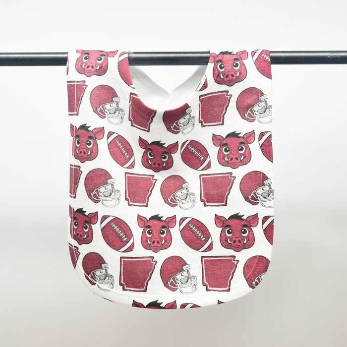 Baby Razorback Bib- ONLINE EXCLUSIVE