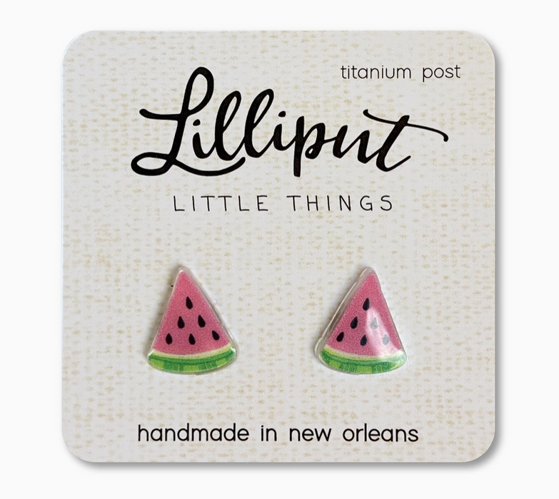 Watermelon Stud Earrings