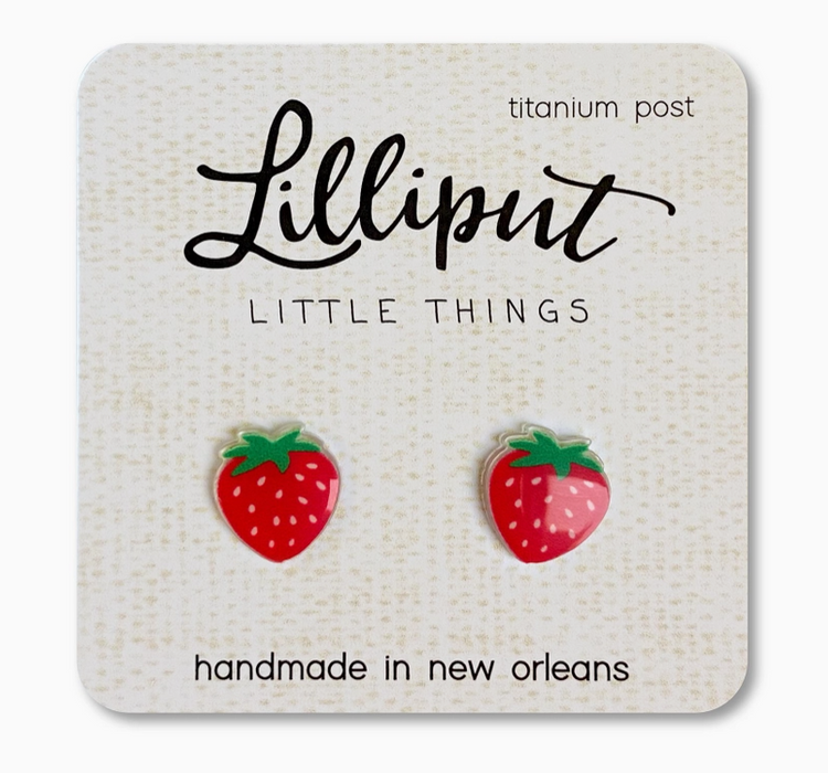 Strawberry Stud Earrings