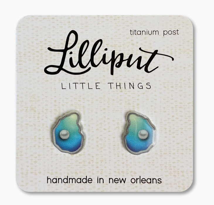 Oyster Stud Earrings