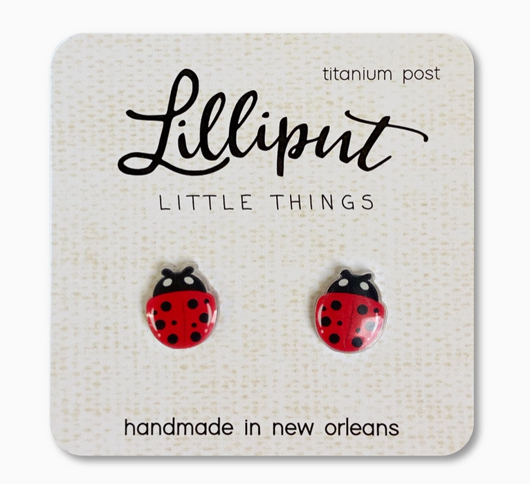 Ladybug Earrings