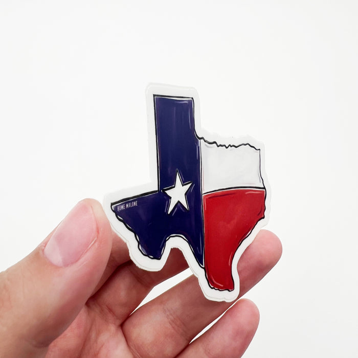 Texas State Flag Sticker - ONLINE EXCLUSIVE