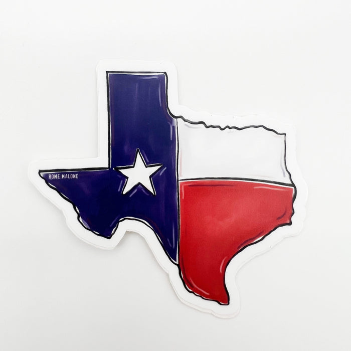 Texas State Flag Sticker - ONLINE EXCLUSIVE