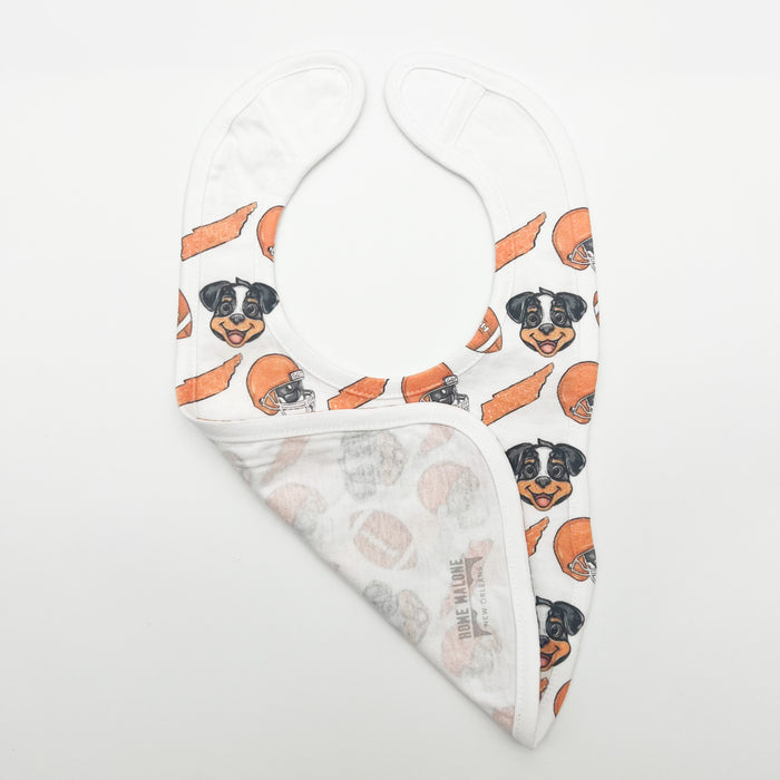 Bluetick Coonhound Football Bib- ONLINE EXCLUSIVE