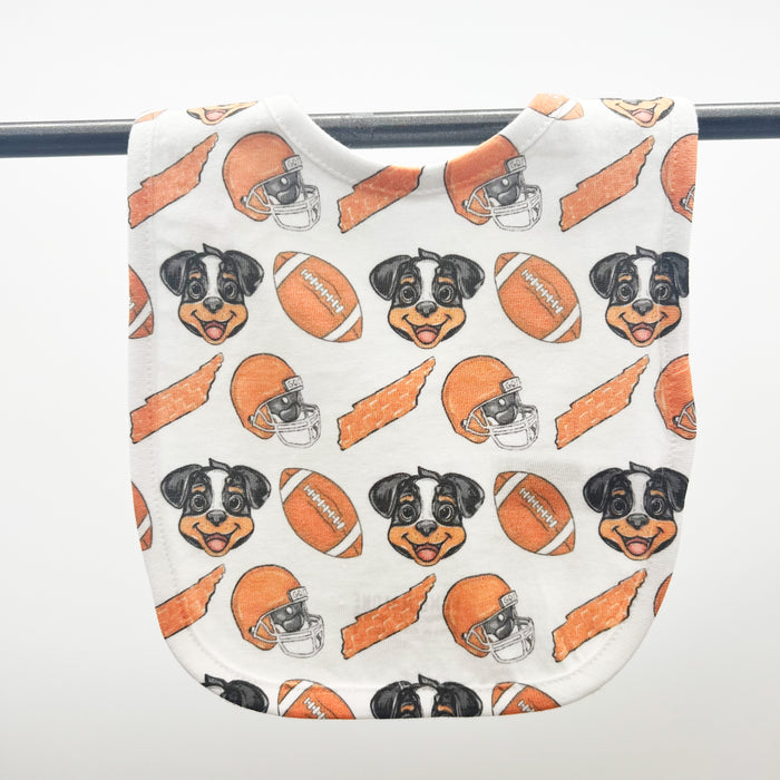 Bluetick Coonhound Football Bib- ONLINE EXCLUSIVE