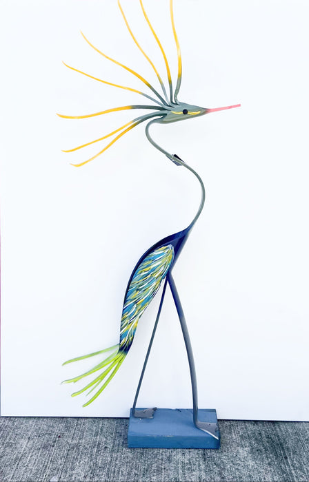 Tall Bird Yard Art